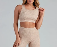 Lush Leopard Active Sports Bra