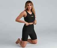 Break A Sweat Active Keyhole Sports Bra