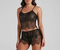 Lacy and Chic Lingerie Set