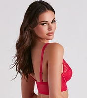 Love With Lace Longline Bra
