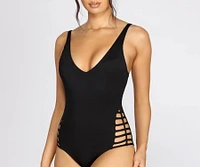 Lookin' Heavenly Cut Out One Piece Swimsuit