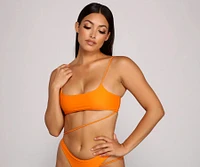 All The Drama Cutout One Piece Swimsuit