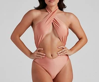 Bronzed Beauty One-Piece Swimsuit