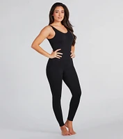 Comfy Muse Seamless Low Back Jumpsuit