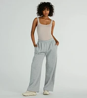 Simply Effortless Square Neck Rib Knit Bodysuit