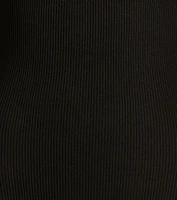 Lounge Moments Basic Short Sleeve Rib Knit Romper