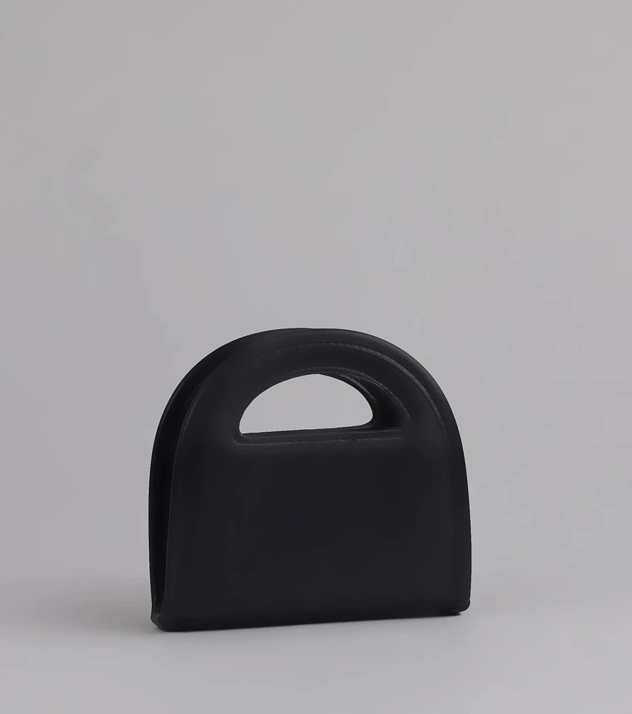 Stylish Secret Faux Leather Mini Bag