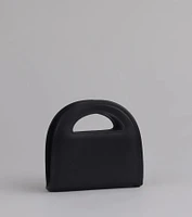 Stylish Secret Faux Leather Mini Bag