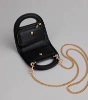 Stylish Secret Faux Leather Mini Bag