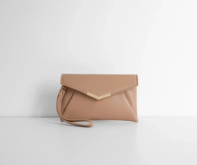 Classic Chic Vibes Envelope Crossbody