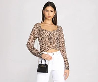 Too Little, Late Faux Leather Mini Purse