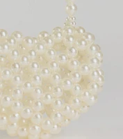 Heart For Pearls Mini Handbag