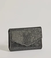 Sparkly Endeavor Rhinestone Crossbody Wallet