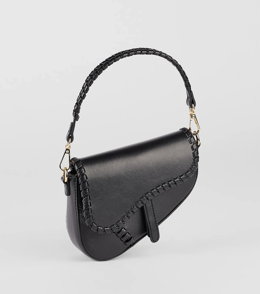 Let's Go Out Crossbody Saddle Bag