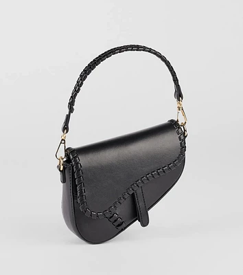 Let's Go Out Crossbody Saddle Bag