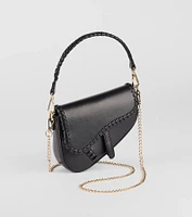 Let's Go Out Crossbody Saddle Bag
