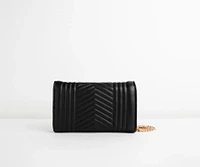 Vertical Quilt Envelope Purse