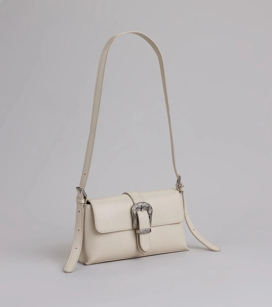 Most Wanted Western Buckle Shoulder Bag