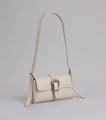 Most Wanted Western Buckle Shoulder Bag