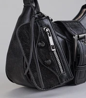 High Rating Buckle Strap Shoulder Bag