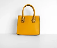 Poised And Chic Satchel