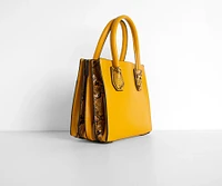 Poised And Chic Satchel