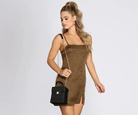 The Good Life Structured Square Purse