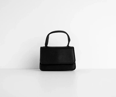 Mini Faux Leather Purse