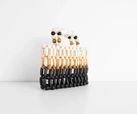 Cancun Vibes Wooden Beaded Mini Purse