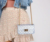 Stylish Trendsetter Quilted Jelly Crossbody Purse