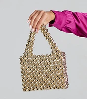 Gorgeous Glitz Beaded Handbag