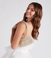 Trendsetting Moment Pearl Shoulder Bag