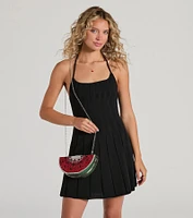 Taste Like Summer Rhinestone Watermelon Clutch Bag