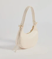 Fashion Force Bow Faux Leather Shoulder Bag
