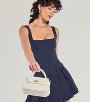 Chic By My Side Faux Leather Mini Bag