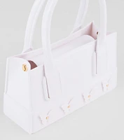 Time To Fly Butterfly Jelly Tote Bag