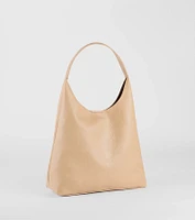 Iconic Moment Faux Leather Slouchy Shoulder Bag