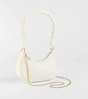 All The Vibes Braided Strap Shoulder Bag