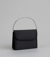 Stylish Endeavor Rhinestone Top Handle Handbag