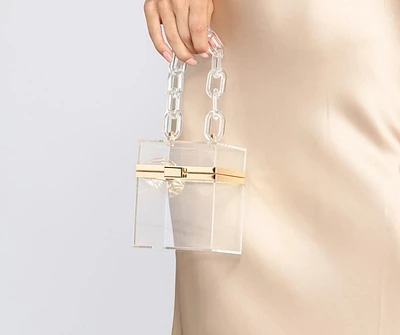 Chained To You Box Purse