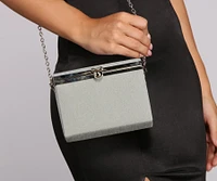 Sparkle On Box Purse