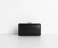 Satin Box Clutch