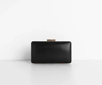 Satin Box Clutch