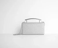 'Tis The Season To Sparkle Glitter Clutch