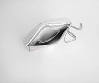 Iridescent Rhinestone Radiance Envelope Clutch
