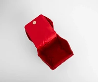 Love Is The Air Rhinestone Bow Wristlet