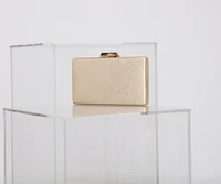 Glitzy Lady Glitter Box Clutch