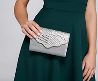 Glam Glow Rhinestone Clutch