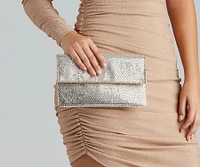 You've Got Glam Chain Mail Clutch