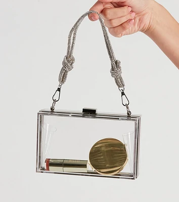 See My Style Clear Box Handbag